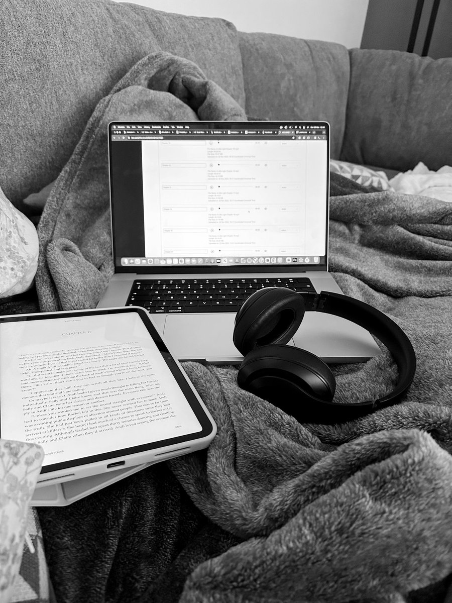 MelissaTereze's tweet photo. Back to work for me!

Can’t wait for you all to hear this one! If you’re already in love with Andi, GOD HELP YOU!

A Little Light is 2.99 right now as part of IHS mega sale! ❤️

https://t.co/3WSo2UZzbU 

#sapphic #amproofing #audio #agegap #wlw #lesbianromance #christmasromance https://t.co/gZbpsqiA2N