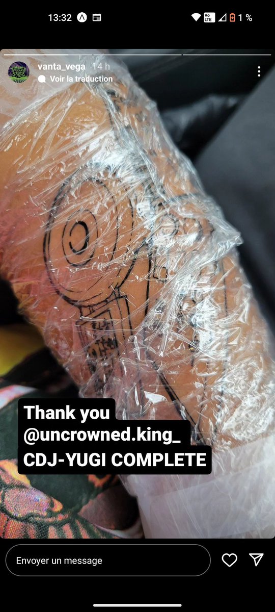 Credit to the tatoo artist and the dude who tattooed himself