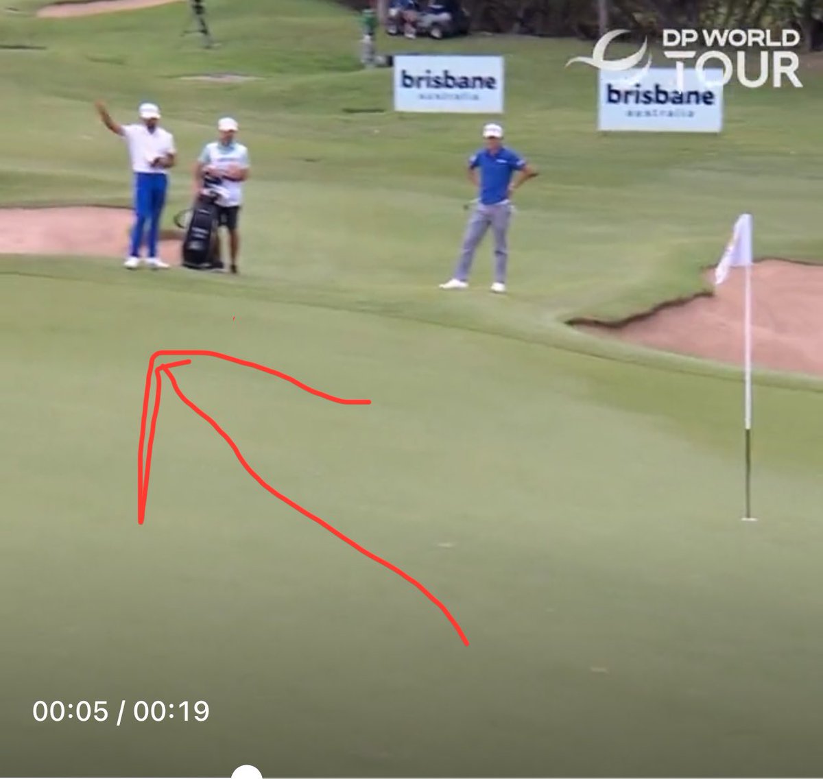 <a href="/DPWorldTour/">DP World Tour</a> <a href="/Minwoo27Lee/">Min Woo Lee</a> Dude called it 30 feet out.