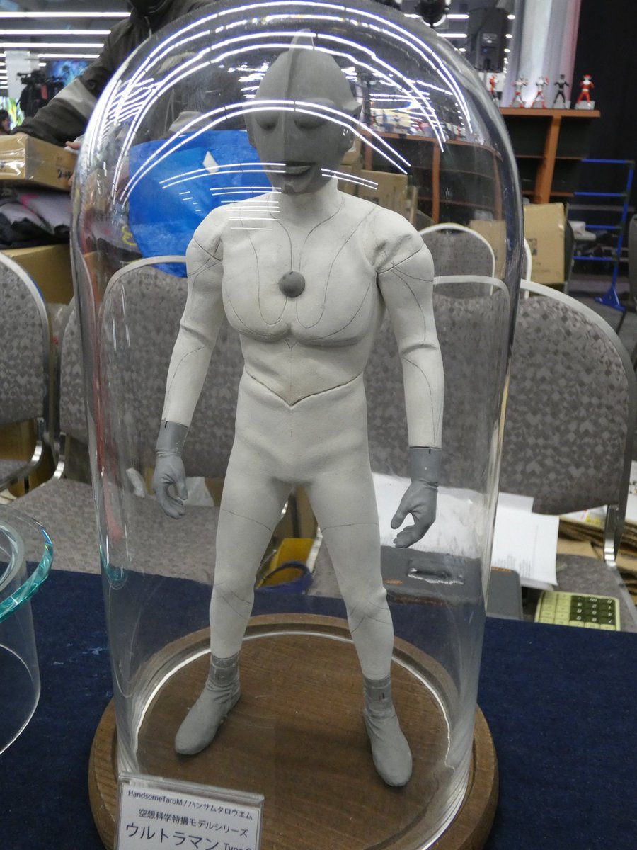 ハンサムタロウエムさんブース セキさん原型のウルトラマンCタイプを