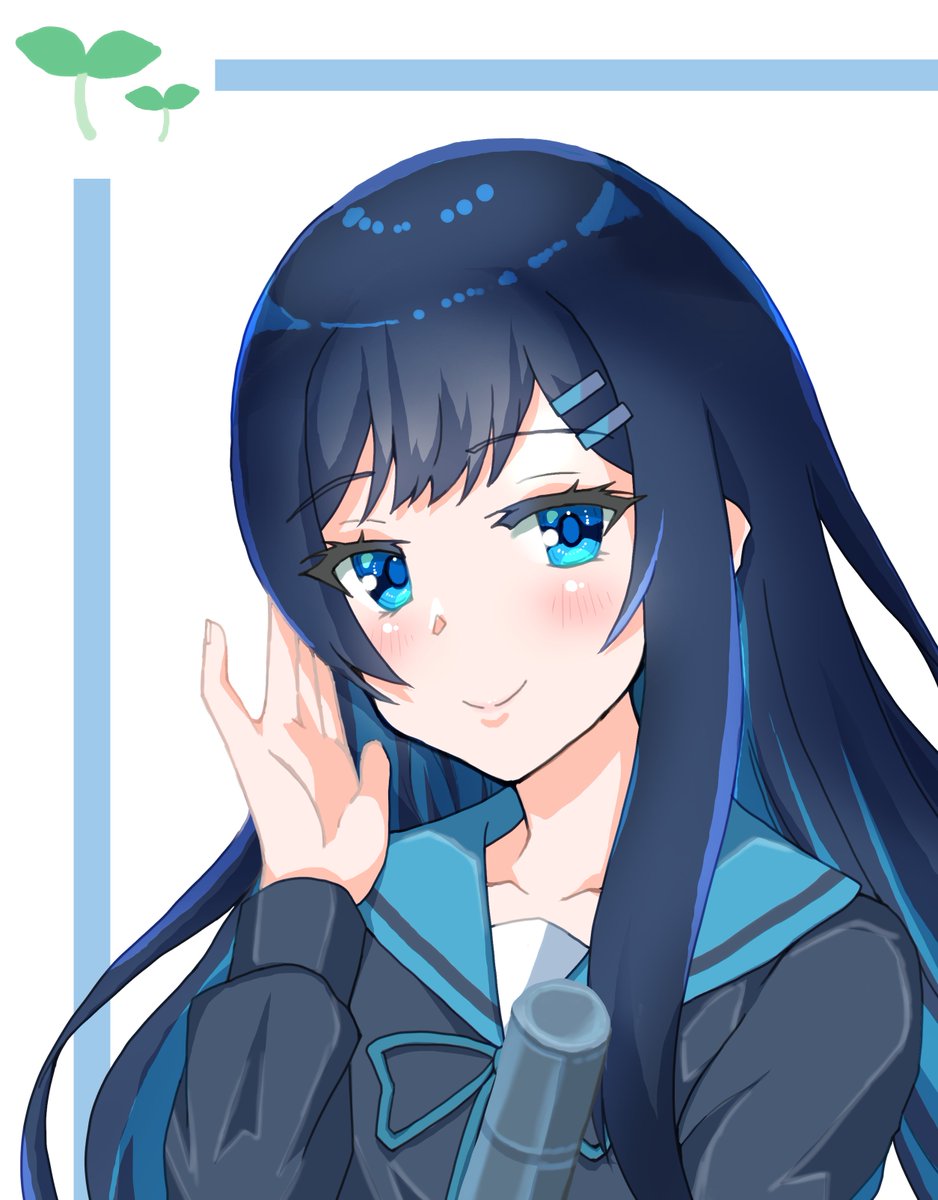 制服かわいい～～～しぬ
#双葉湊音 #みなとイラスト 