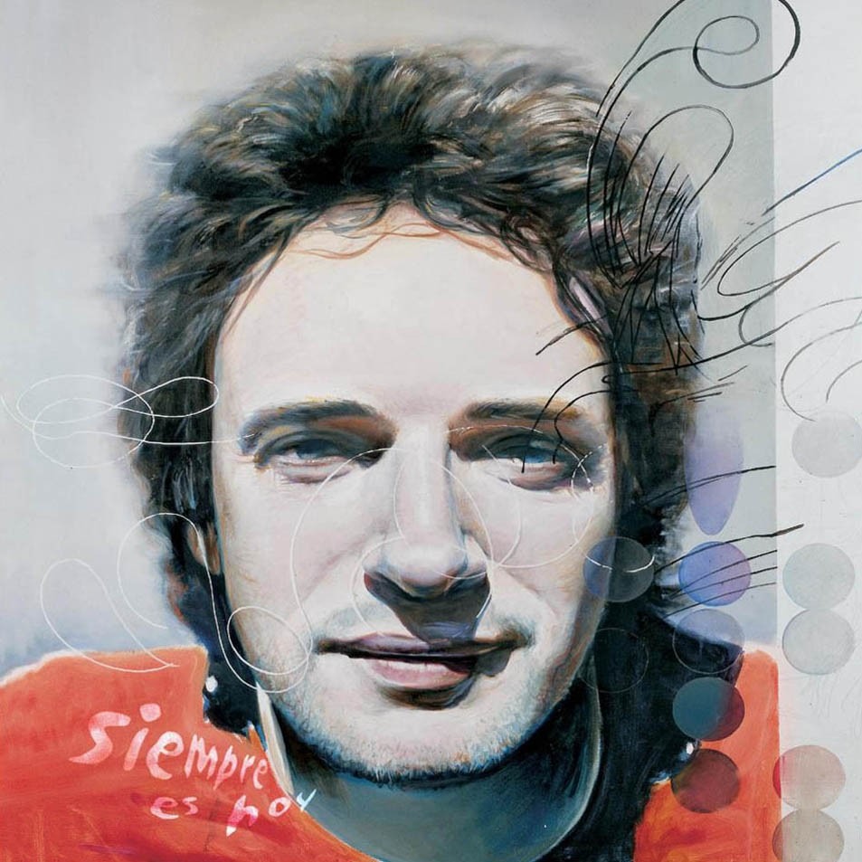 hitosdelrock's tweet photo. 26-11-2002: El músico argentino Gustavo Cerati edita su tercer disco de estudio "Siempre Es Hoy", con temas como "Cosas Imposibles", "Karaoke" o "Artefacto". El álbum tiene elementos del rock, pero predomina la electrónica. Charly García tocó en los tracks "Vivo" y "Sudesta" https://t.co/2HTWhPO8CM
