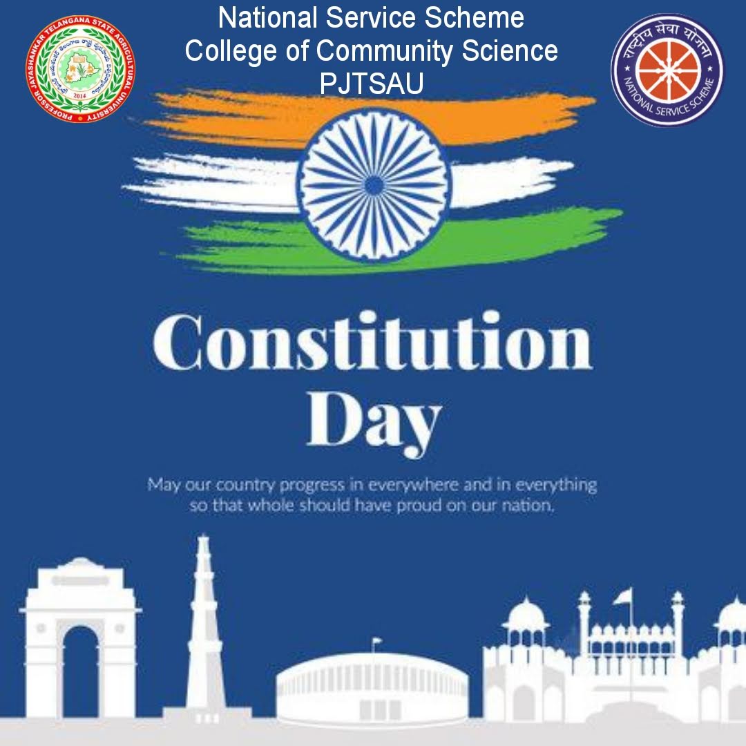 pooji0506's tweet photo. National Service Scheme College of Community Science PJTSAU
 #ConstitutionDay2023 #nssindia
@ccschyd @PcPjtsau  @Satyana73390939  @BiradarGay3  @RadhikaDamuluri https://t.co/iWNkoVOgym
