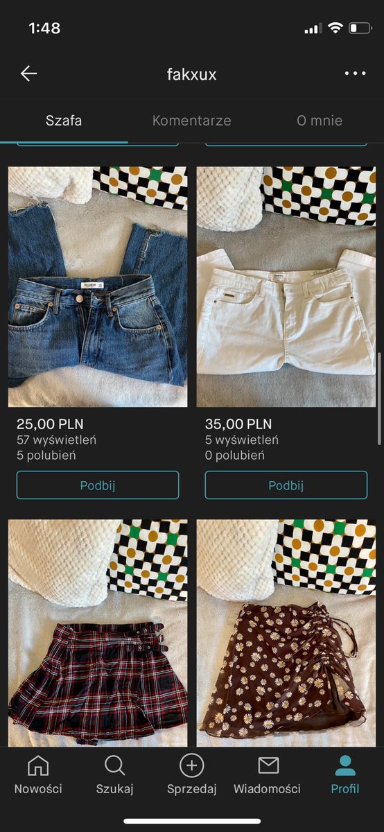 hejka, zapraszam na mój vinted, dodałam sporo nowych rzeczy🥰 #vinted #sprzedam #TwitteroweKsiazkary vinted.pl/member/1027640…