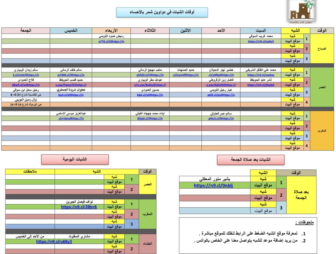 🇸🇦مجلس شـمــــر الأحساء🇸🇦 tweet media