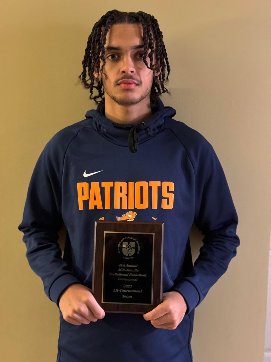 2023 MAIT All Tournament selection RJ Jones. #patriotsup #maitinvitational