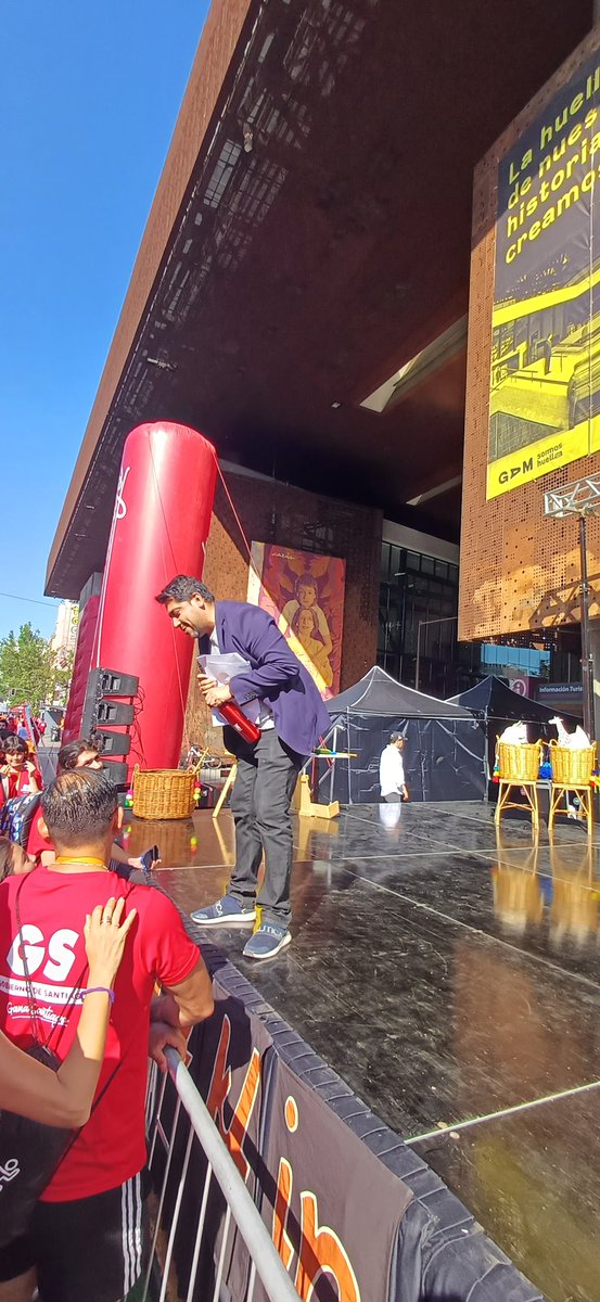 @rod_herrera Estuviste notable animando en el gam la actividad deportiva sobre la #nuevaalameda un abrazo