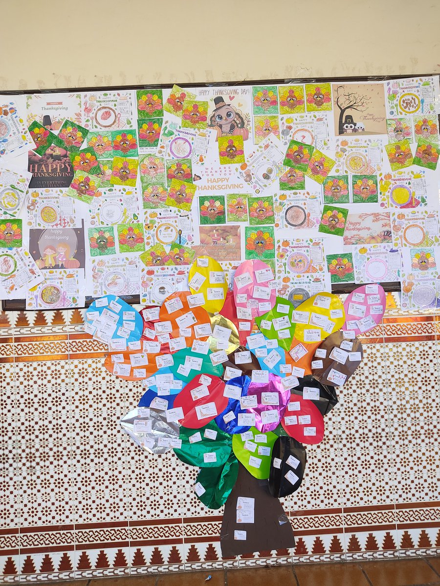 El día 23 trabajamos Thanksgiving Day, 1° EPO #claustrovirtual <a href="/imgende/">Ingrid Mosquera</a>