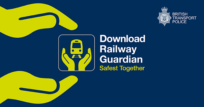 Railway Guardian is designed for you to have help at hand when you need it. What that looks like: 👮 Reporting crimes & concerns on the network 📍 Sharing journeys with trusted contacts 🤲 Access to guides & support 🗞️ News updates & tips from BTP 📲: onelink.to/rgsoc
