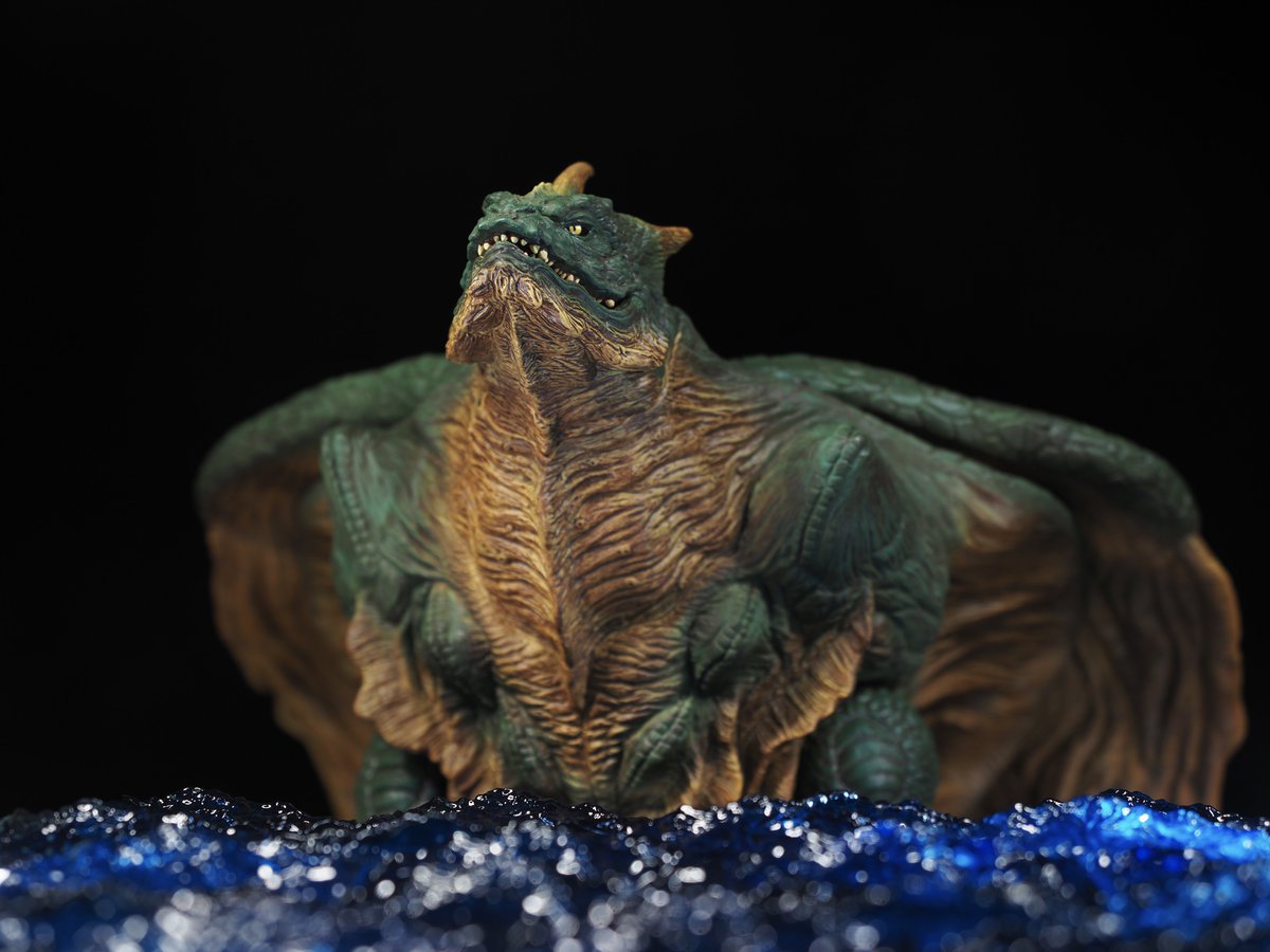 プレミアムバンダイ 怪獣番外地 魔海獣 ダガーラ 原型と彩色見本を担当 