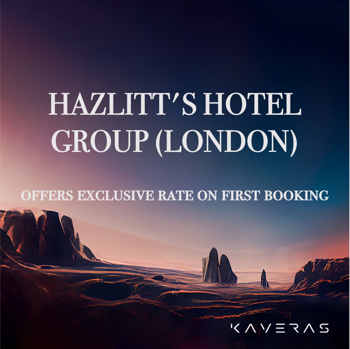 kaverasnft's tweet photo. Our Second Utility for Kaveras Members: Hazlitt's philosophy is refined accommodations in city centers. Exclusive rates for Kaveras Noble Community at Hazlitt Hotel, The Rookery, and Batty Langley's in London. #LuxuryStay #ExclusiveOffer #NFTs #Community #Web3 #Jewelry #Beauty https://t.co/IypjbIPjJZ