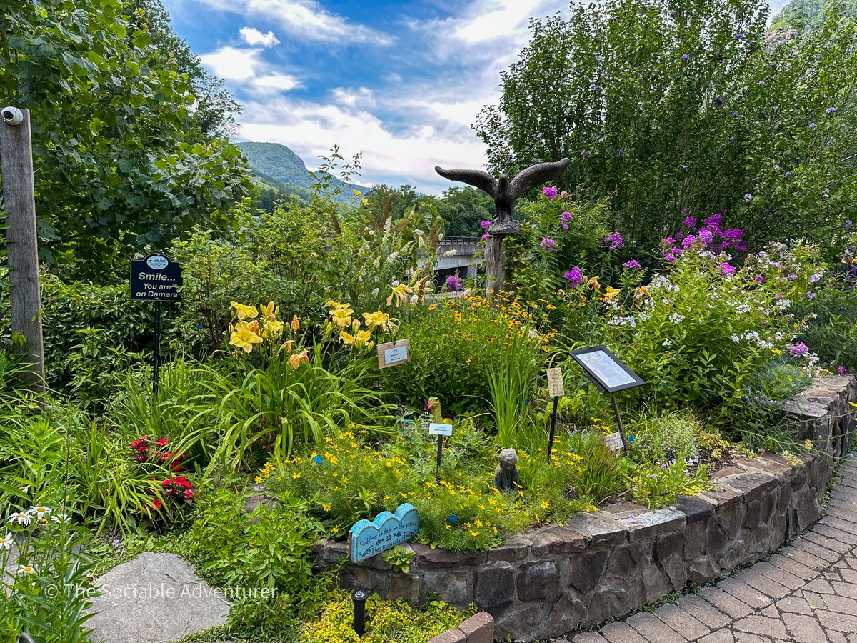 The Flowering Bridge is located on Main Street in Lake Lure, on the historic Rocky Broad River Bridge built in 1925. 

#LakeLure #LakeLureNC #RutherfordCountyNC #VisitNC #NC #NorthCarolina #TheSociableAdventurer