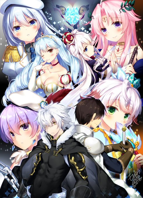 アイギス10周年めでたい再掲✨ 