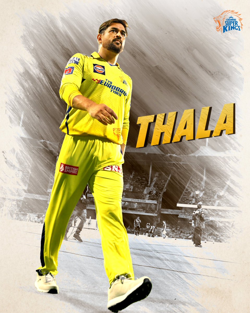 2️⃣0️⃣2️⃣4️⃣ - A Gift from Thala! 
Start the whistles! 🥳🦁