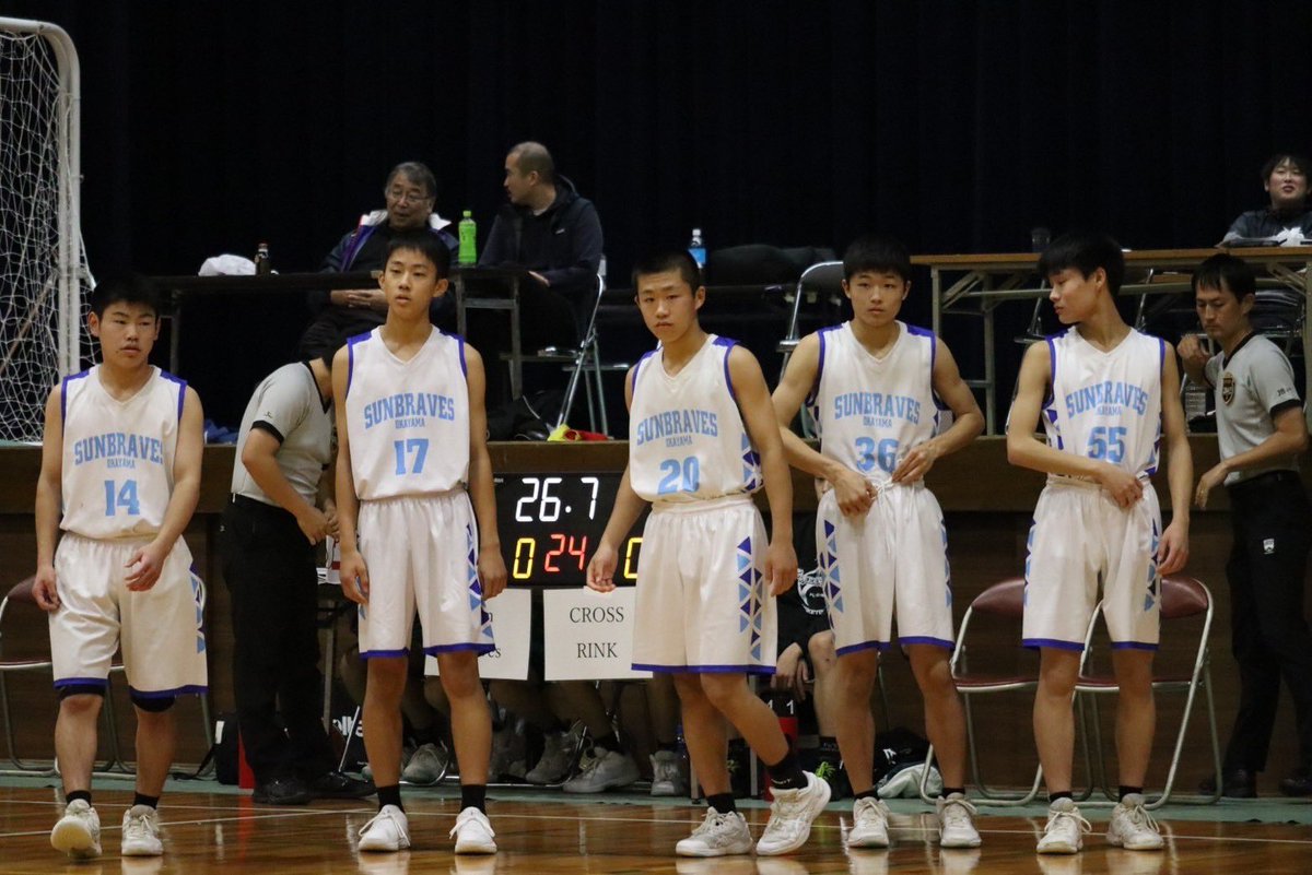 SunBraves's tweet photo. 《岡山県u15クラブ選手権》11.26
グループ1位で、決勝リーグ進出🏀
勝ちにこだわって、ワンチームで
クラブのNo.1🔥
あと2勝!
#sunbraves #サンブレイブス #岡山バスケ #u15 #岡山クラブチーム https://t.co/RxKN3CGhex