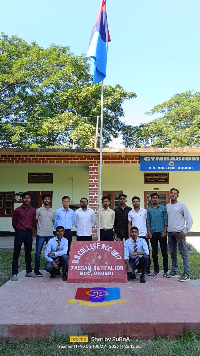 bnc_ncc_unit's tweet photo. 75th NCC DAY CELEBRATION -2023
@HQ_DG_NCC @nccner 
#7assambnncc #NCCDay https://t.co/SStGKwUHhE