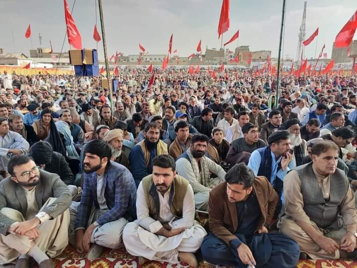 Public gathering of @ANPOBalochistan for Martyrs of homeland. 
#ANPBalochistan
#Vote4Laltain