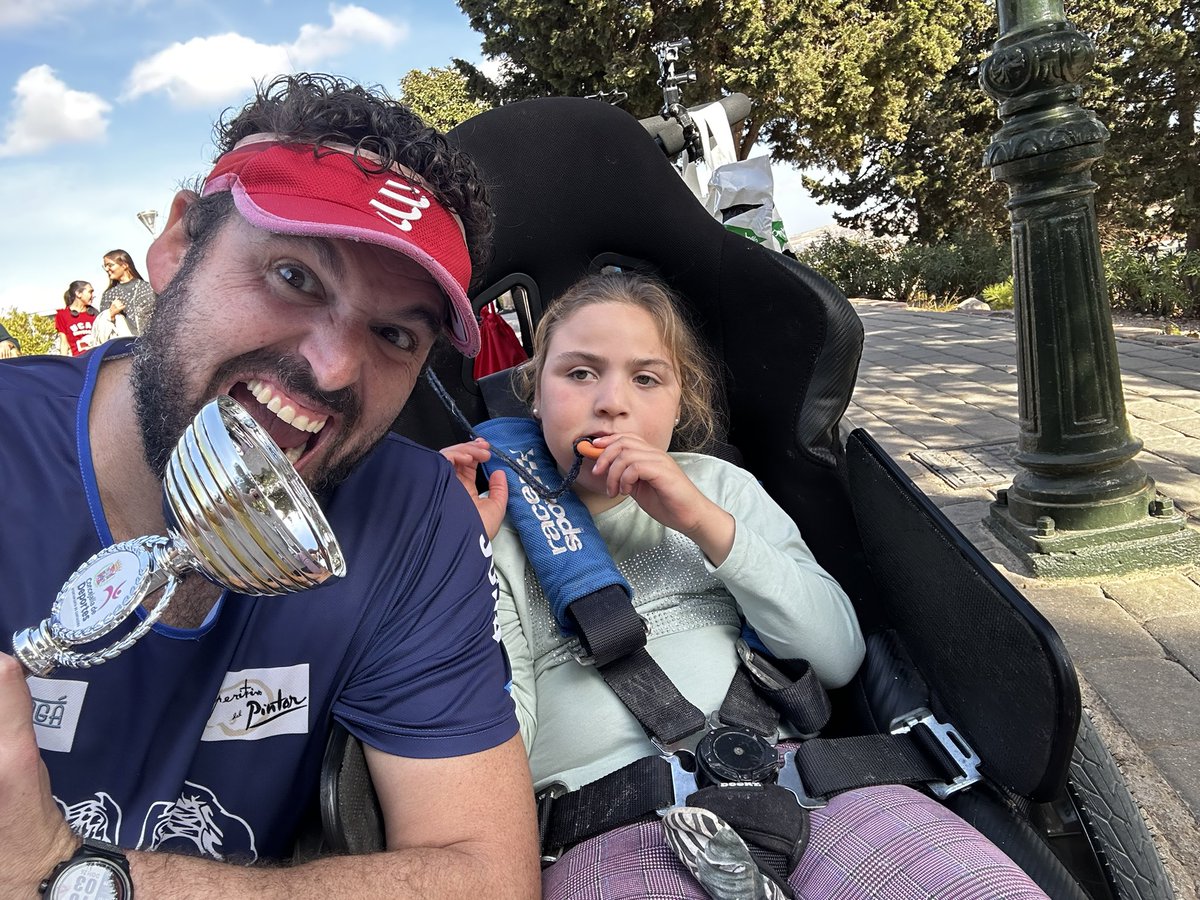 JRunningteam's tweet photo. @AytoCartagenaES a quien haya que empujar. Igualdad y no exclusión en todos los ámbitos. 
#jjrunningteam #runningdad #runningdaughter #runningmates #cartagena #discapacidad #disability #noexclusion https://t.co/ZFpz1iK8R4