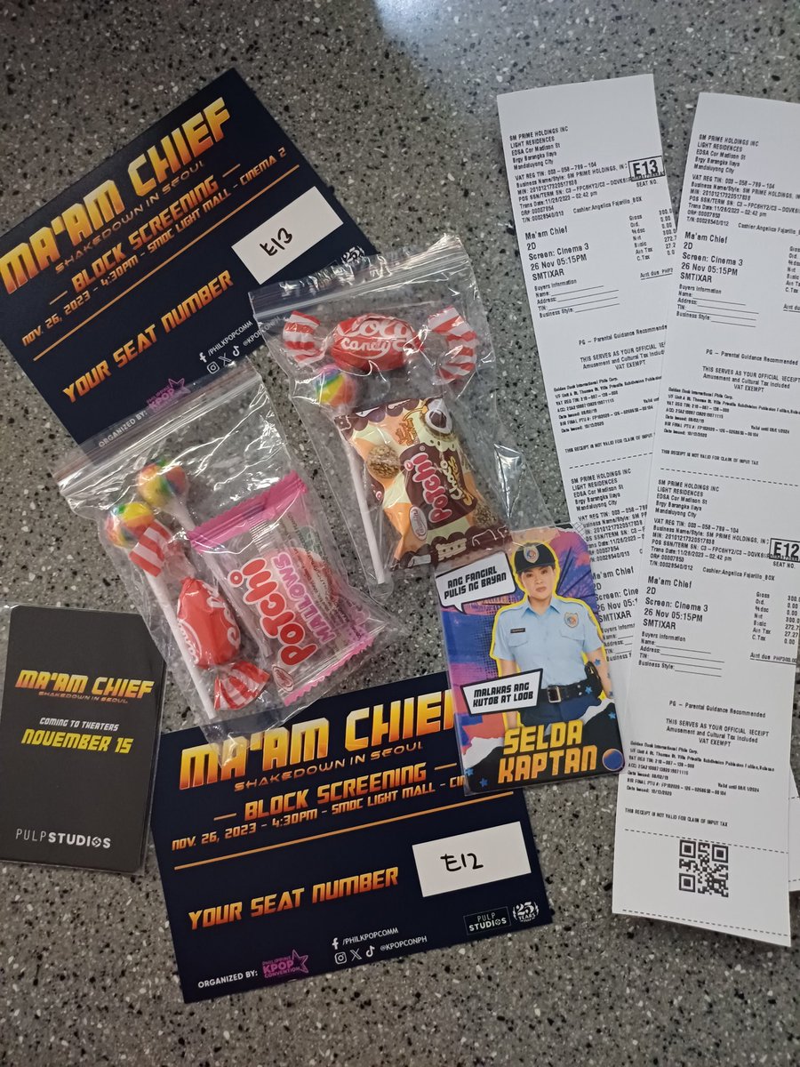 imjadoqueen's tweet photo. Movie date with @xxashasiexx π
Thank you @kpopconph π«Ά
Congrats Ms. @happeehour & Ms. @KringKim sa @pulpstudiosph's 1st born, #MamChief π Pwede po makilala si baby? π https://t.co/F5VTDnYqNs