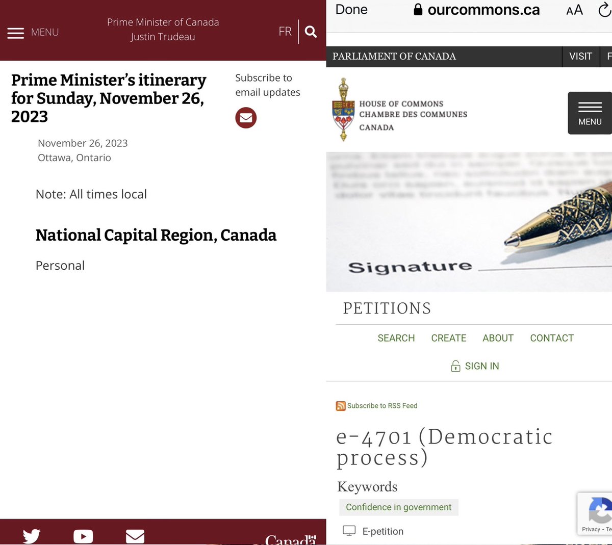 myabradshaw78's tweet photo. Trudeau loves having his personal days more than working so let’s help him out to have all the personal days he wants. Let’s get signing Petition E-4701 and we can vote him out #ConfidenceVote #TrudeauBrokeCanada https://t.co/i2q9lyAGaB