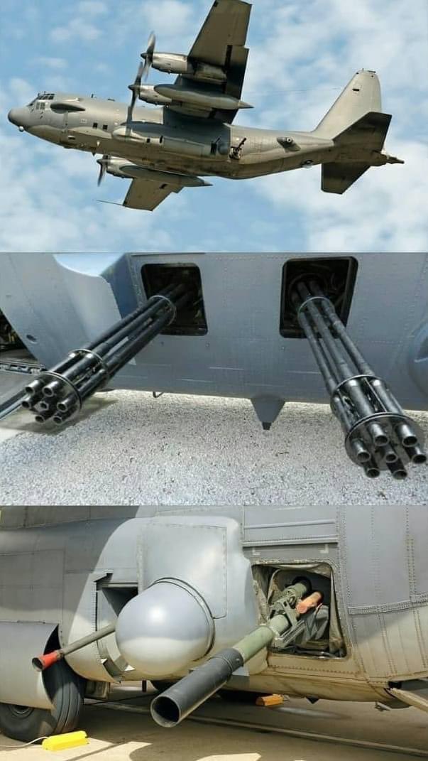 AC-130 mini guns ready to deliver! #veterans #patriot #POW #MIA #KIA @RealDeanCain @GarySinise @Dakota_Meyer 🇺🇸🇺🇸🇺🇸