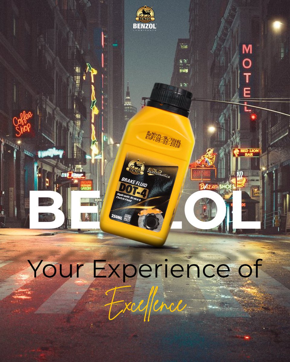 🌟 Benzol, Your Experience of Excellence 🌟

Elevate your driving journey with Benzol Lubricants - where excellence meets performance.

Contact us:
📱 +49 174 2131 885

#BenzolLubricants #AutoCare #PerformanceDriven #QualityAssured #EngineEfficiency #SmoothRides