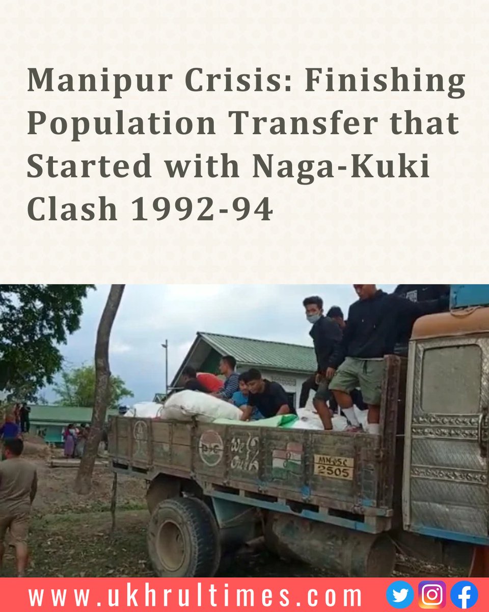 #Article: #Moreh town on the India-#Myanmar border was a microcosm of #India before 1992. It was a multicultural trading town with a mixed population of #Meiteis, #Nagas, Kuki, #Tamils, Meitei #Pangals (Muslims), #Marwaris, 3Gurkhas, #Punjabis, #Bengalis, #Bihari, etc. Tamil