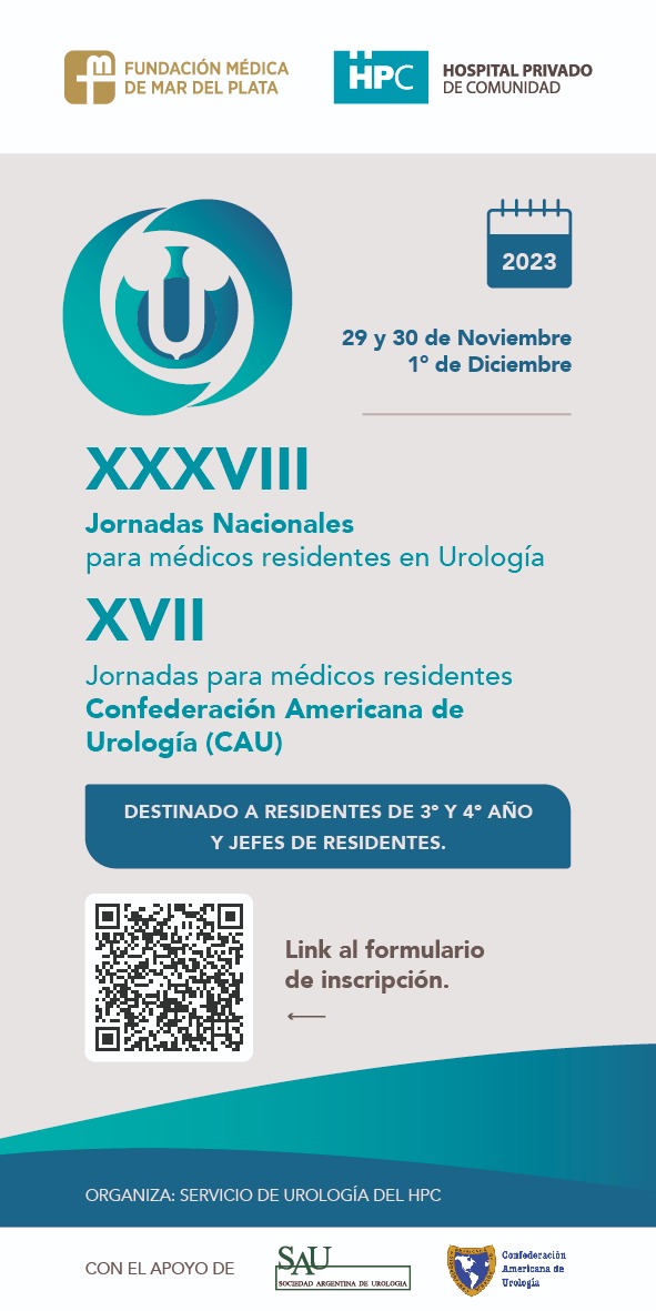 Orgulloso de la invitación a participar @SauUrologia @CAU_URO
