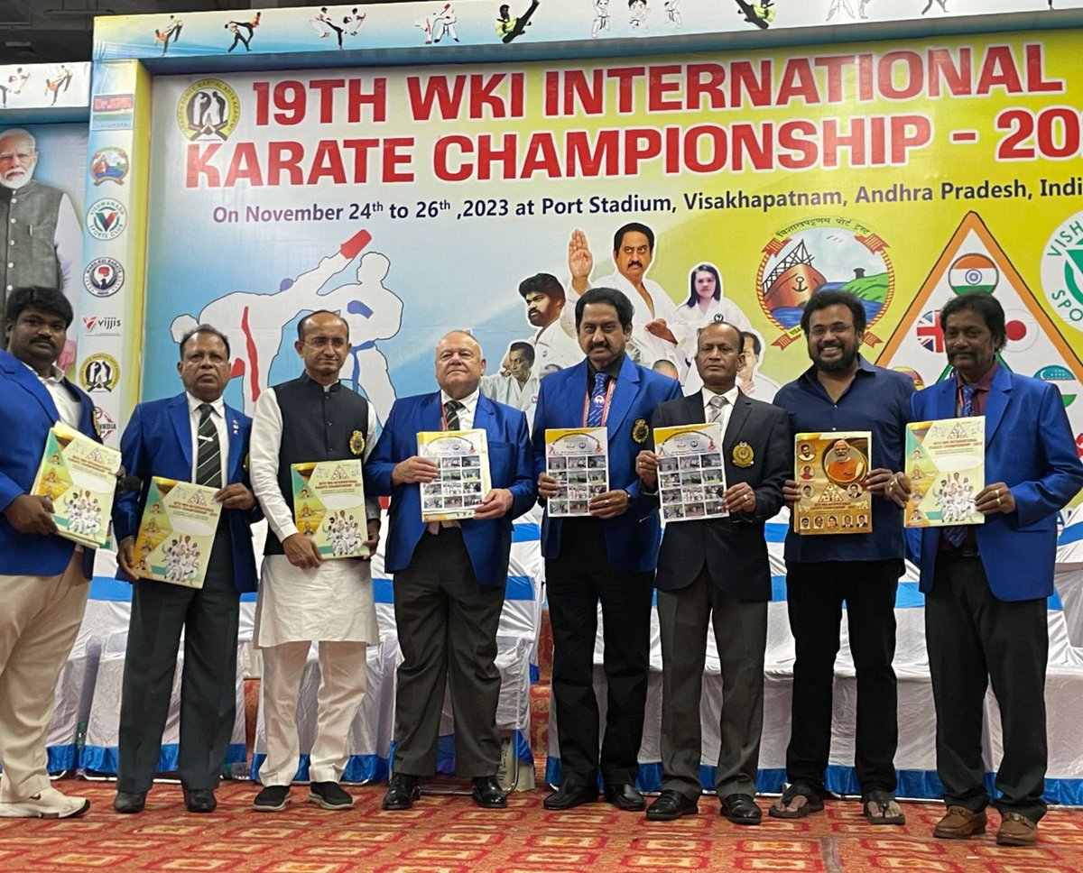 Boddepalliraghu's tweet photo. 19th WKI International Karate Championship 2023 at Port Stadium Visakhapatnam.
@JanaSenaParty 
@PawanKalyan 
#Karate https://t.co/239S0Sgta8