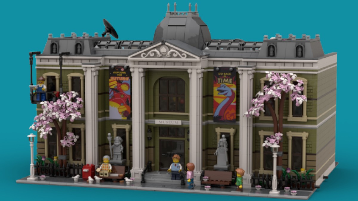 BrickFanatics's tweet photo. We’re still a week away from the release of LEGO 10326 Natural History Museum but modifications and expansions for the modular are out already.

https://t.co/bpaAaoosQy

#LEGO #LEGOModularBuilding #LEGONews https://t.co/cz19mYZWQ3