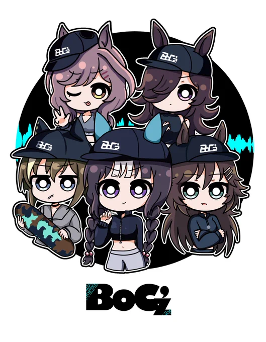 納品しました!!!『BoC'z』#ウマ娘 