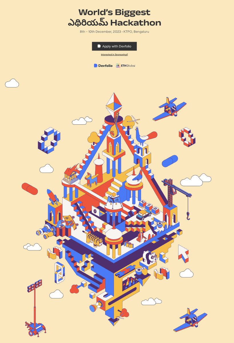 EthIndia is going to be the biggest Eth Hackathon of 2023.
Here's complete guide to guarantee you become a finalist ( or win a bounty)

How I know it works?
I've been a hacker(winner), speaker and mentor at 3 <a href="/ETHIndiaco/">ETHIndia</a> hackathons before
I know my sh** 😉

So, Lets go 🧵