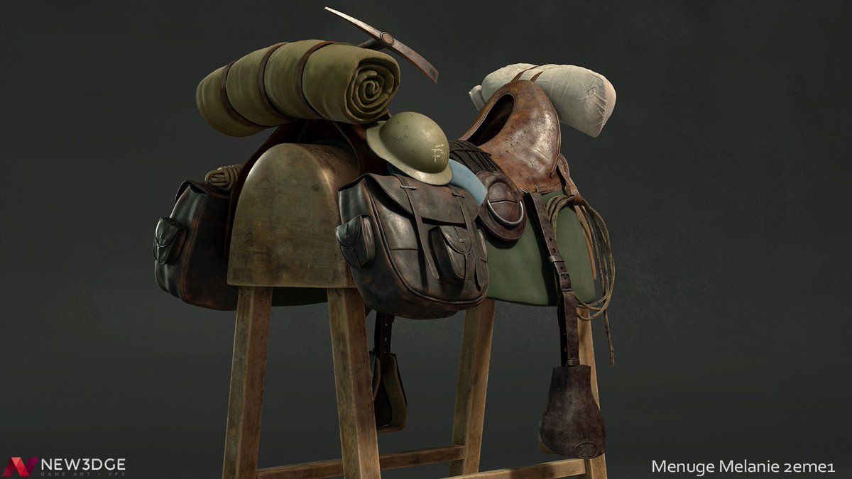 NEW3DGE's tweet photo. Great work from our second-year student, Mélanie Menuge, for her asset production course.
Well done!
#new3dge #artschool #assetproduction #3dsmax #zbrush #substancepainter #artwork #studentwork https://t.co/KH4QZ1VVsF