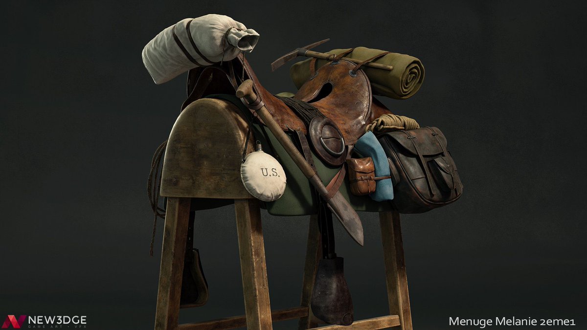 NEW3DGE's tweet photo. Great work from our second-year student, Mélanie Menuge, for her asset production course.
Well done!
#new3dge #artschool #assetproduction #3dsmax #zbrush #substancepainter #artwork #studentwork https://t.co/KH4QZ1VVsF