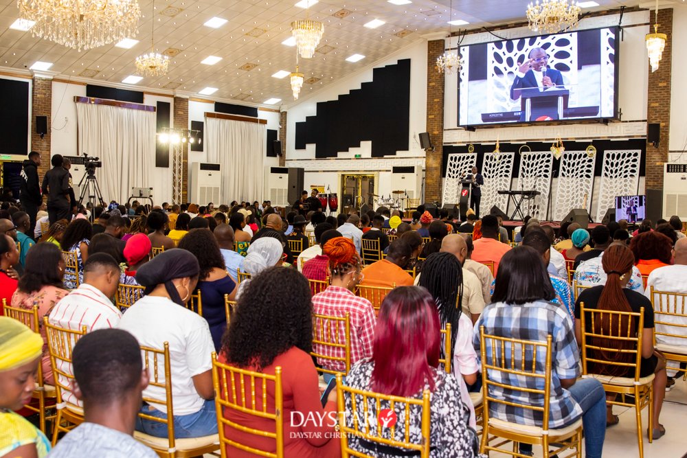 DaystarNG's tweet photo. Sundays are for the celebration of fellowship.

Today at our Alimosho centre, Sunday service was electrifying with uplifting worship and a spirit-filled message.

What was your takeaway from today's service?
Tell us in the comments.
.
#Lead
#DaystarAlimosho https://t.co/1fp5fSW1Bb