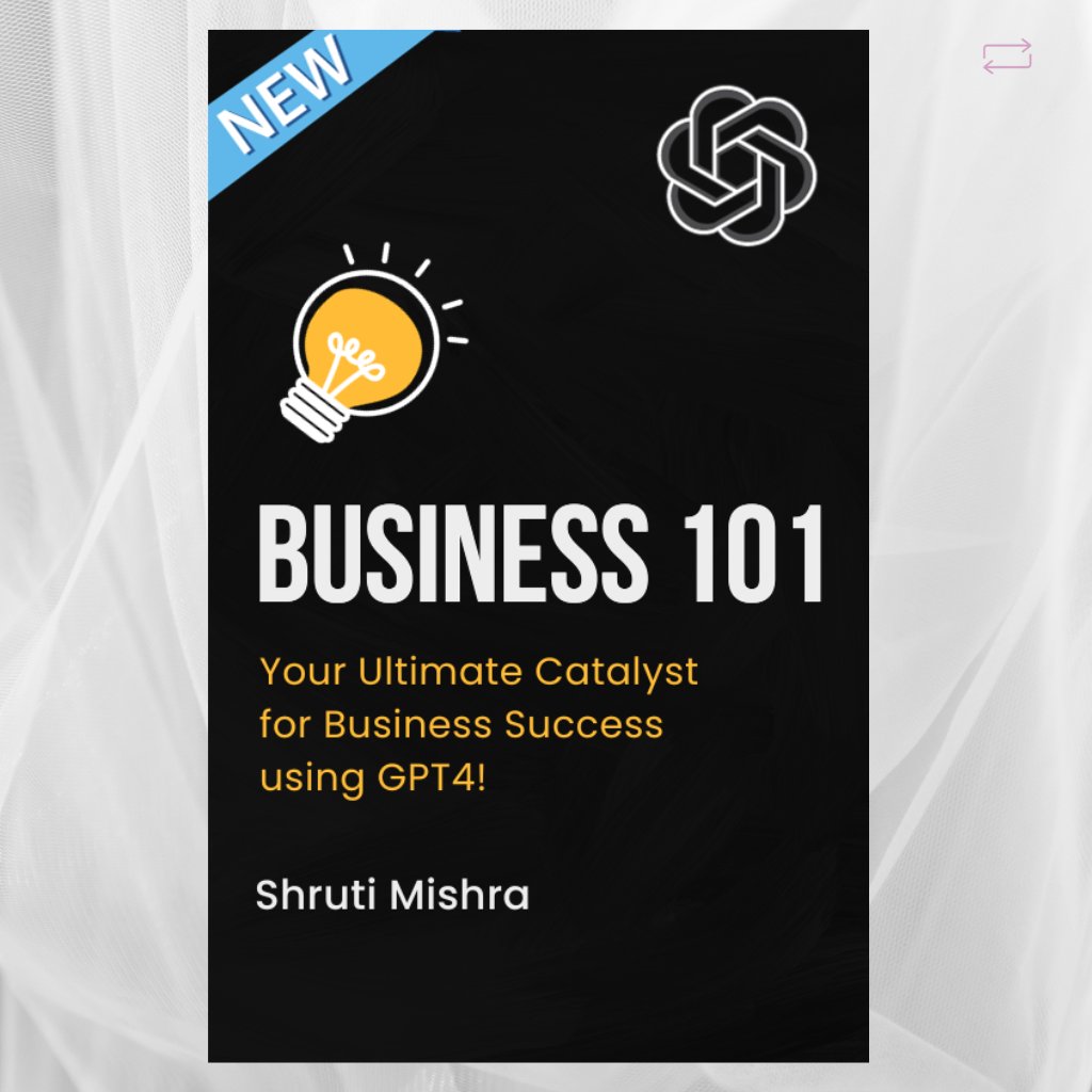 If you're not using AI, you're falling behind.

It's easy to build a $5000/mo business using AI

I've created a robust guide with 270+ latest GPT4 prompts to help you build your business

Usually $99, but next 20 hrs, FREE! ⏰

To get;

• Repost 🔁
• Reply "AI"
• Follow me
