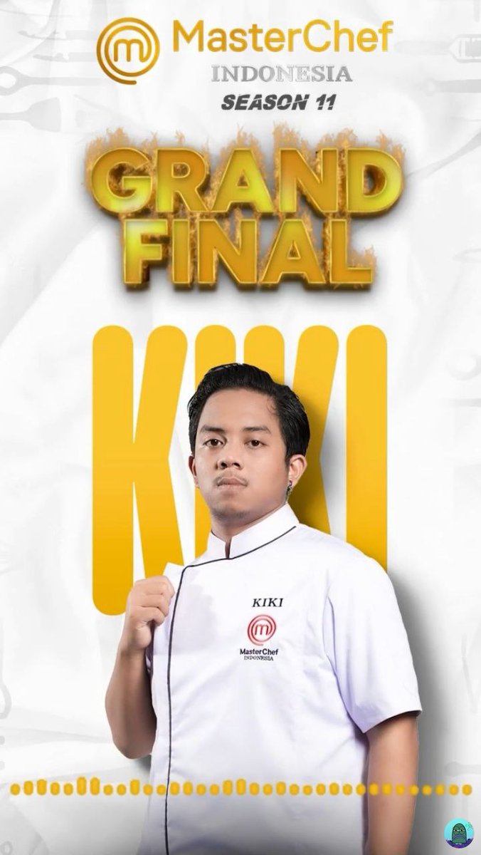 💚 Kiki clear winner MasterChef Indonesia season 11 dan gk ada yang bisa ubah pikiran gw!