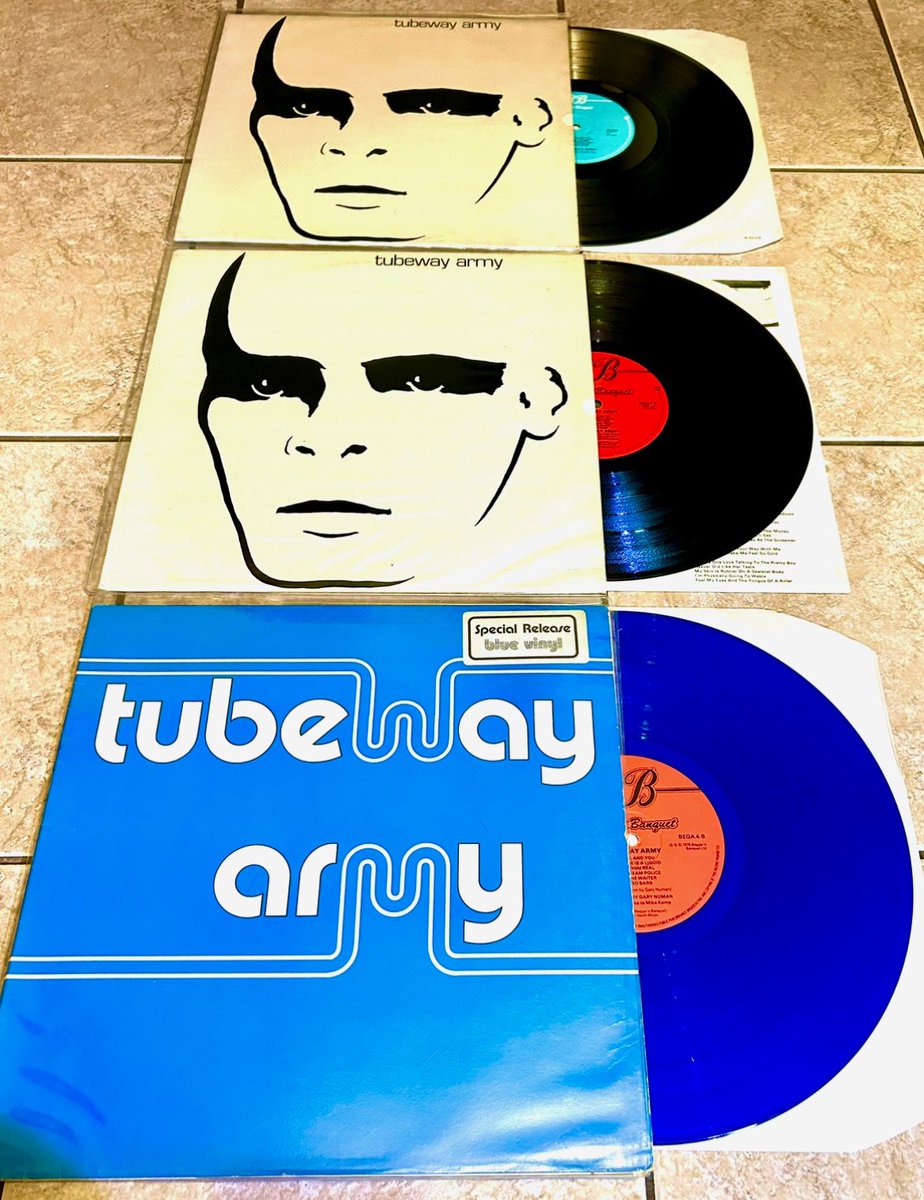 45 years ago this weekend @numanofficial #tubewayarmy #garynuman #colouredvinyl #vinyl #records #vinylcollection