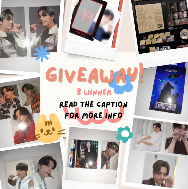 byeolsandal's tweet photo. GIVEAWAY🎁🎉
WOOYOUNG DAY🎁

Halo, #BucinWoosanGiveaway lagi nih~

Hadiah🏆
1. Digipack Will era.
2. PC + L Holder Birthday WY.
3. Platform Outlaw Sealed.
4. PC Wooyoung (5 Pemenang).

Sponsor by @byeolsandal @il_kuone @wsnchoi @silviameiliana @joy_gummy 
#WOOYOUNG #ATEEZ https://t.co/vw6BFkDfoW