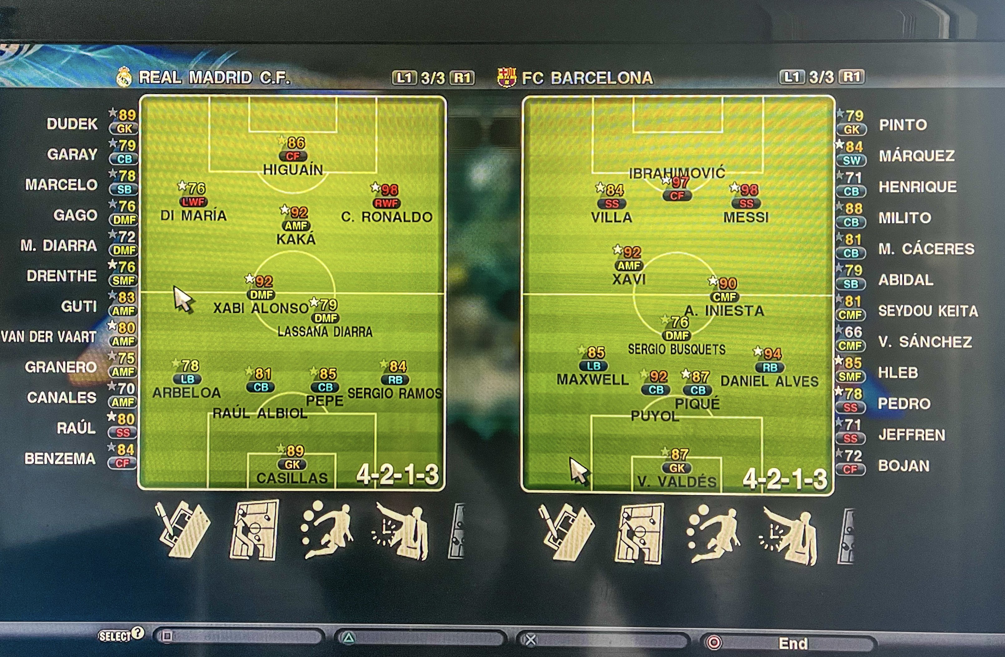 EuroFoot on X: El Clásico teams - PES 2011! 🔥🎮   / X