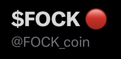 FOCK IT, airdropping $FOCK to everyone with 🔴 in their name