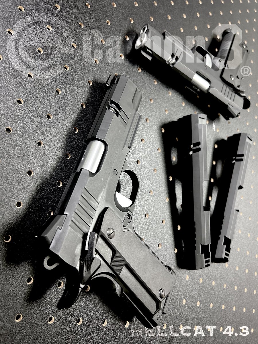 HELLCAT 4.3 -⑫】 ヘルキャットの刻印は、マズルを前に向けて右側