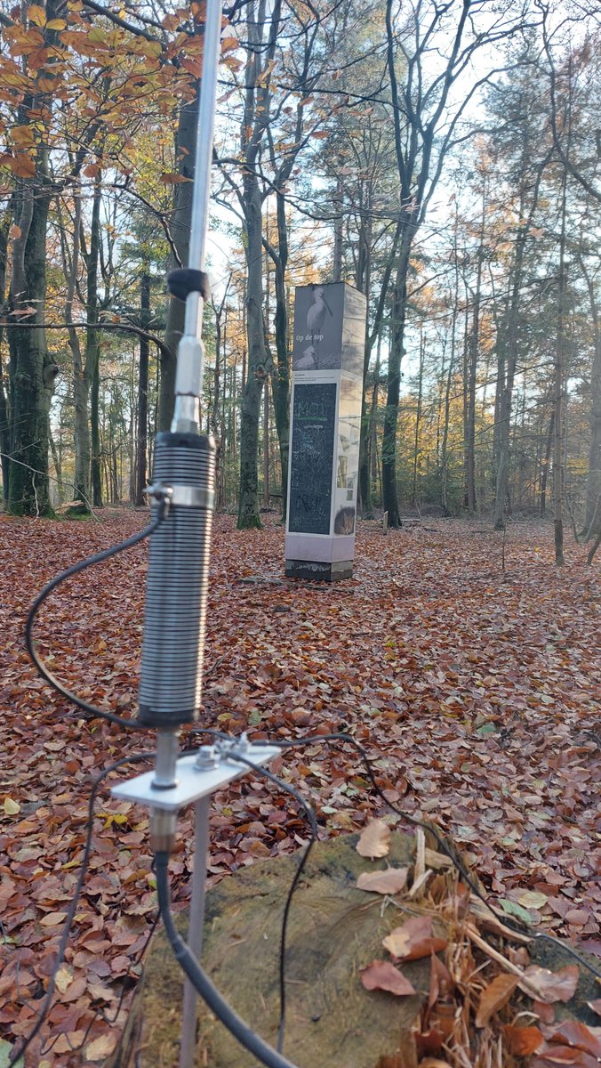 M1eccAntennas's tweet photo. Customer Jeroen Spek,
So finally starting to go out with your slidewinder-dx.
And, so far so good! Had some POTA activations in my area tuning 40 and 20 meters is easy and quick.
Please find attached some first pictures I promised to send.
#slidewinderdx #bestperformance https://t.co/UDTrm3qWw4
