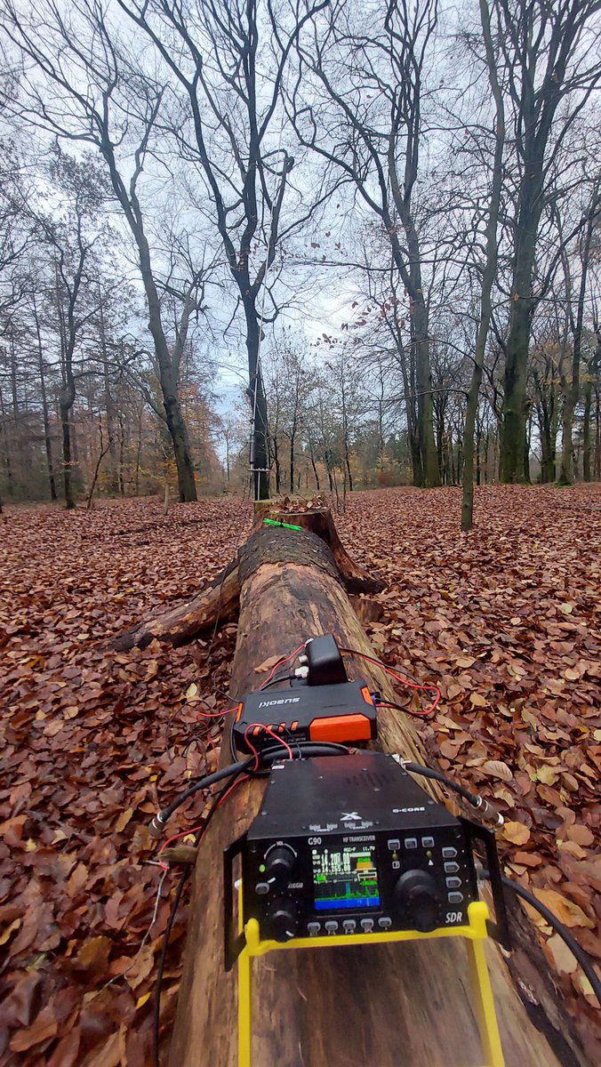 M1eccAntennas's tweet photo. Customer Jeroen Spek,
So finally starting to go out with your slidewinder-dx.
And, so far so good! Had some POTA activations in my area tuning 40 and 20 meters is easy and quick.
Please find attached some first pictures I promised to send.
#slidewinderdx #bestperformance https://t.co/UDTrm3qWw4