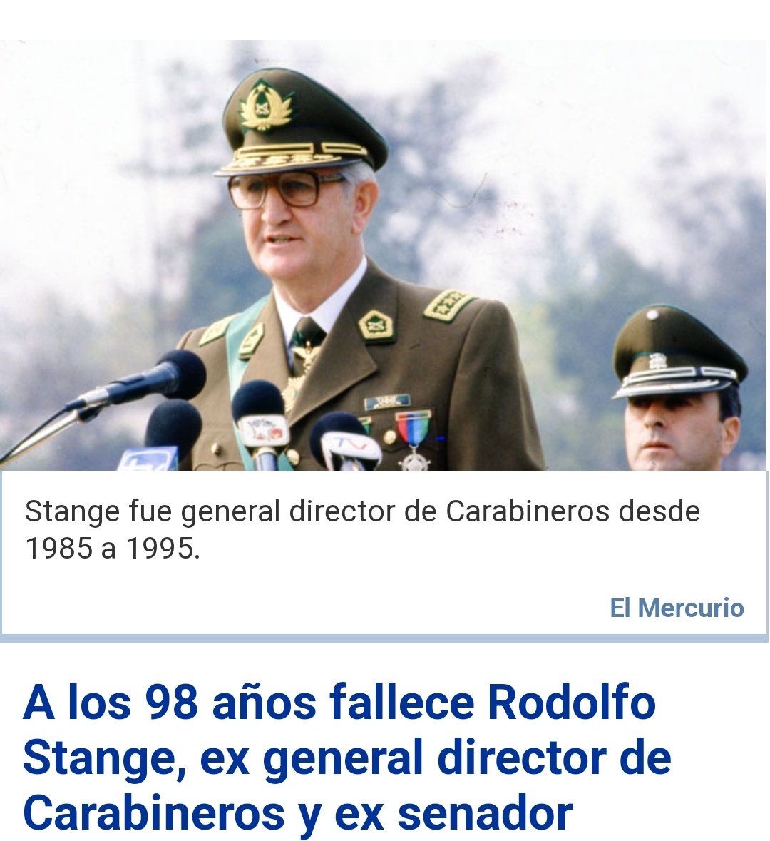 Coiron7's tweet image. Bienvenido a la guardia eterna General QEPD.