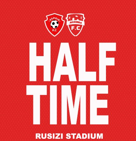 espoirfc1's tweet photo. We're lead at the break❤️

ESPOIR FC3️⃣-0️⃣ AKAGERA FC
#thisisespoir
#roadtofirstdivision https://t.co/BkbTStHl9b