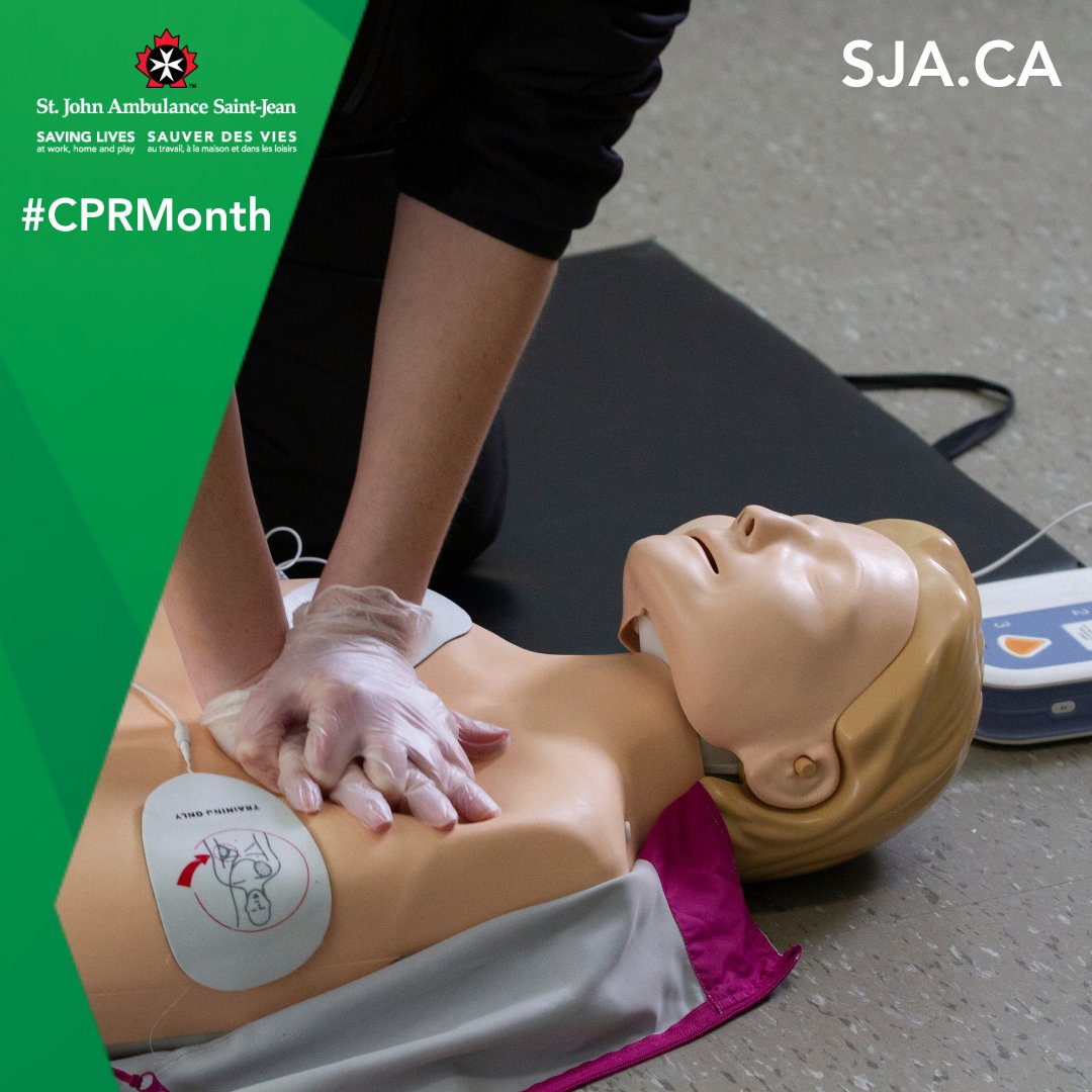 What if a family member suddenly went into cardiac arrest? Would you know what to do?

CPR stands for cardiopulmonary resuscitation. Performing CPR can help keep blood flowing to the brain and other organs. 

Take a first aid class and learn today!

#CPRMonth #CPR #AED #FirstAid