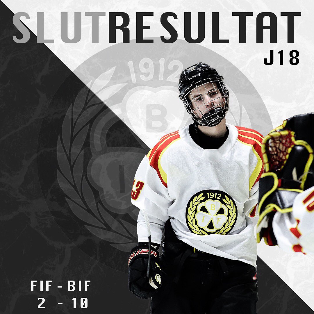 J18 vinner borta mot Falun med 10-2! 🎉⁣
⁣
Målskyttar: Theo Östberg x2, Elias Östlin x2, Elias Kedling x2, William Odelius, Linus Åbom, Felix Åkerson och Anton Hedlund 👏⁣
⁣
Oscar Westman med 19 räddningar 👌⁣
⁣
#BIFJ18