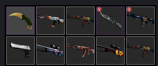 empcsgo's tweet image. Tudo para venda excepto a M4a4 e Butterfly! DM!