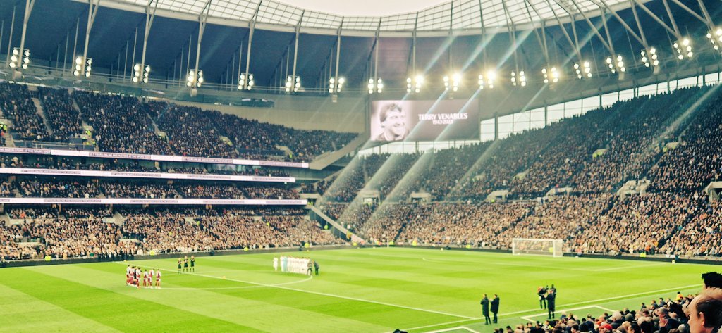 danielstorey85's tweet image. Brilliant applause from home and away ends for Terry Venables. The manager who gave me the best summer of my childhood.